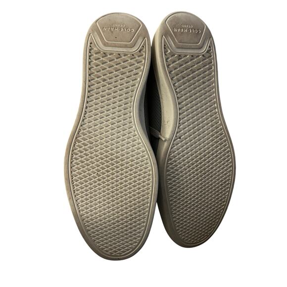 Cole Haan Men\'s Grand Crosscourt Perforated Low Top Sneakers - Gray - Size 11 main image 4